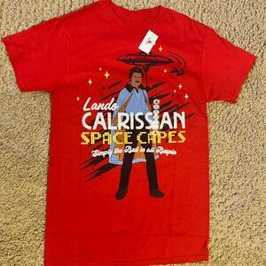 Disney Parks Star Wars Lando Calrissian Space Capes T-Shirt Size Small
